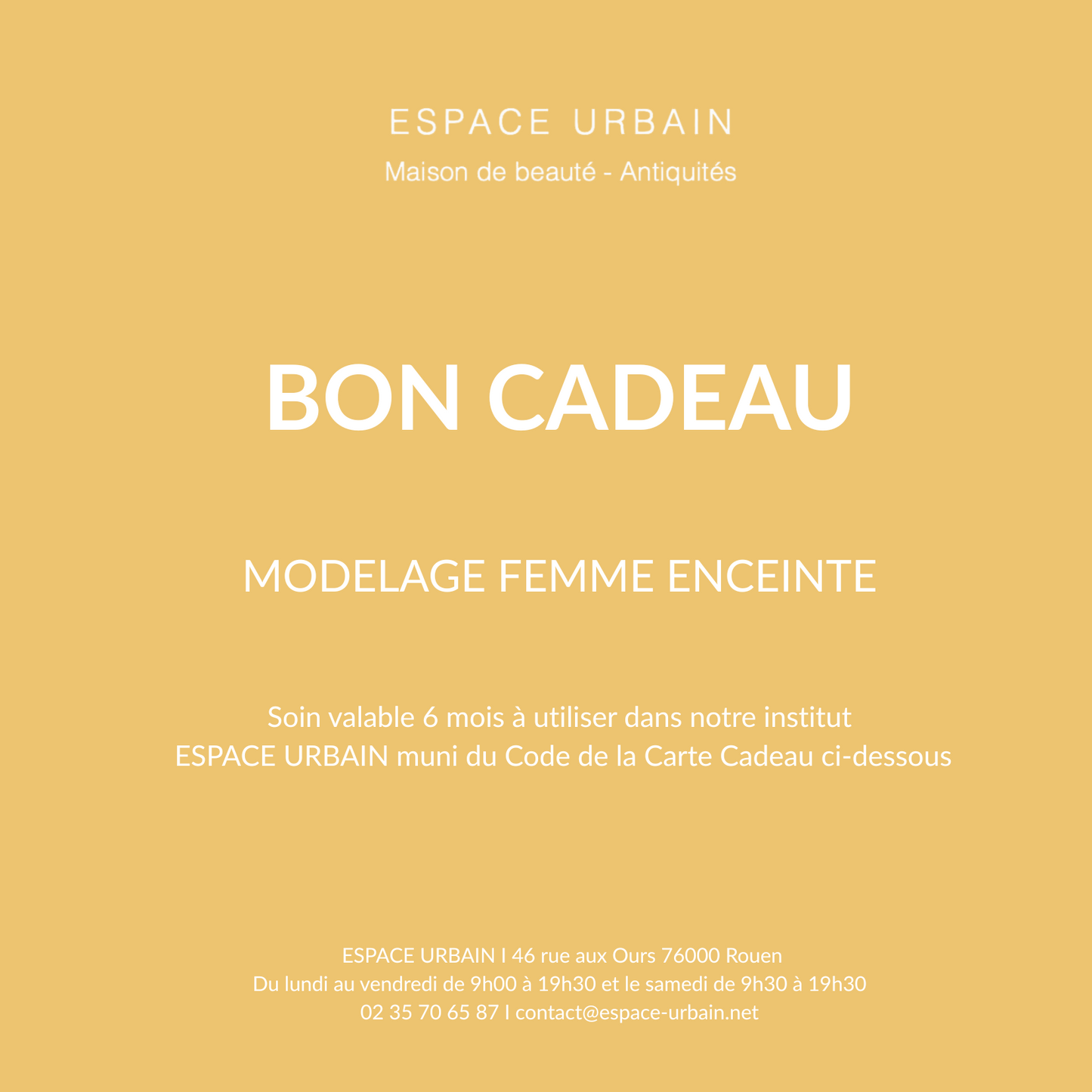 MODELAGE FEMME ENCEINTE