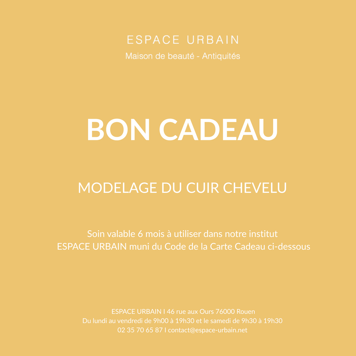 MODELAGE DU CUIR CHEVELU