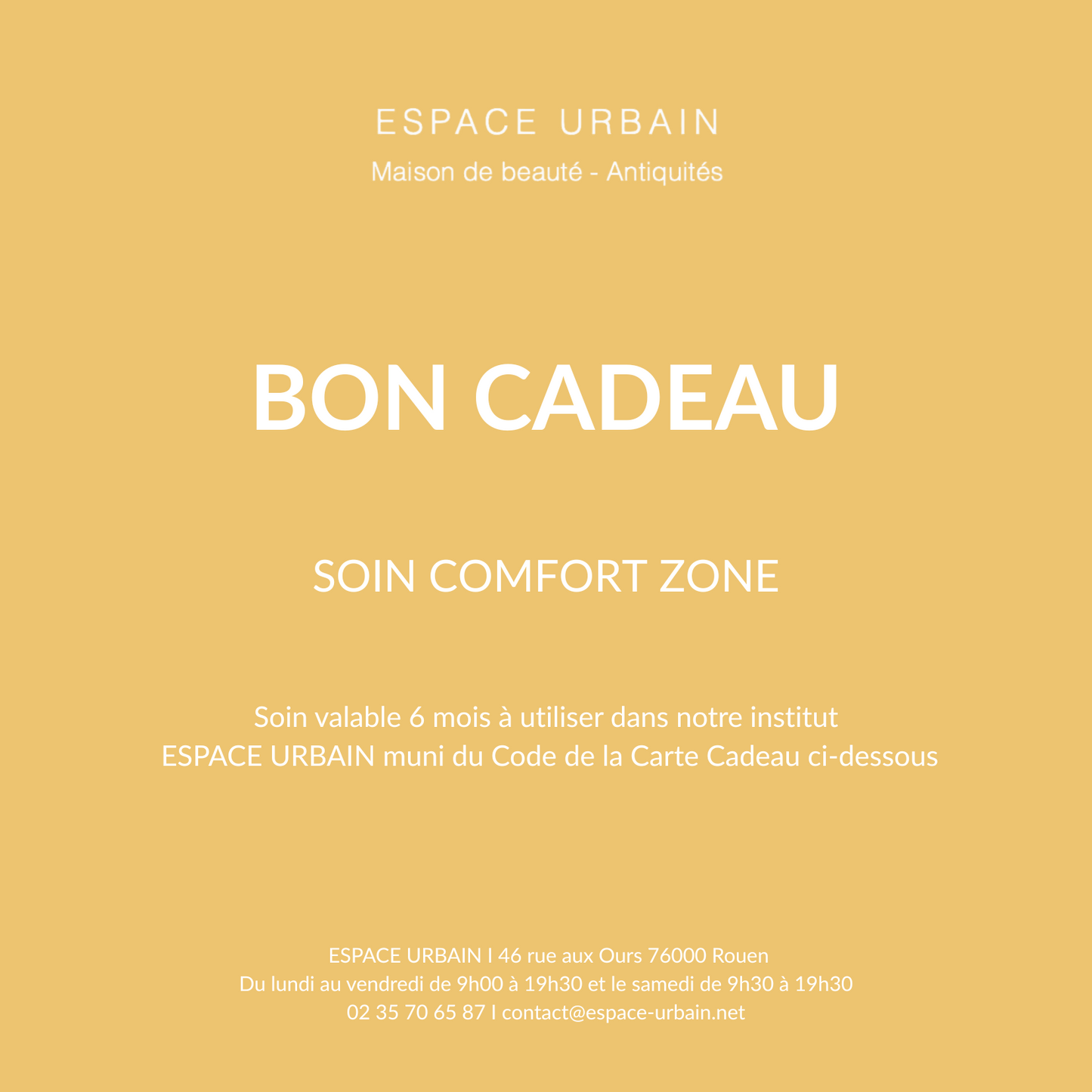 SOIN COMFORT ZONE