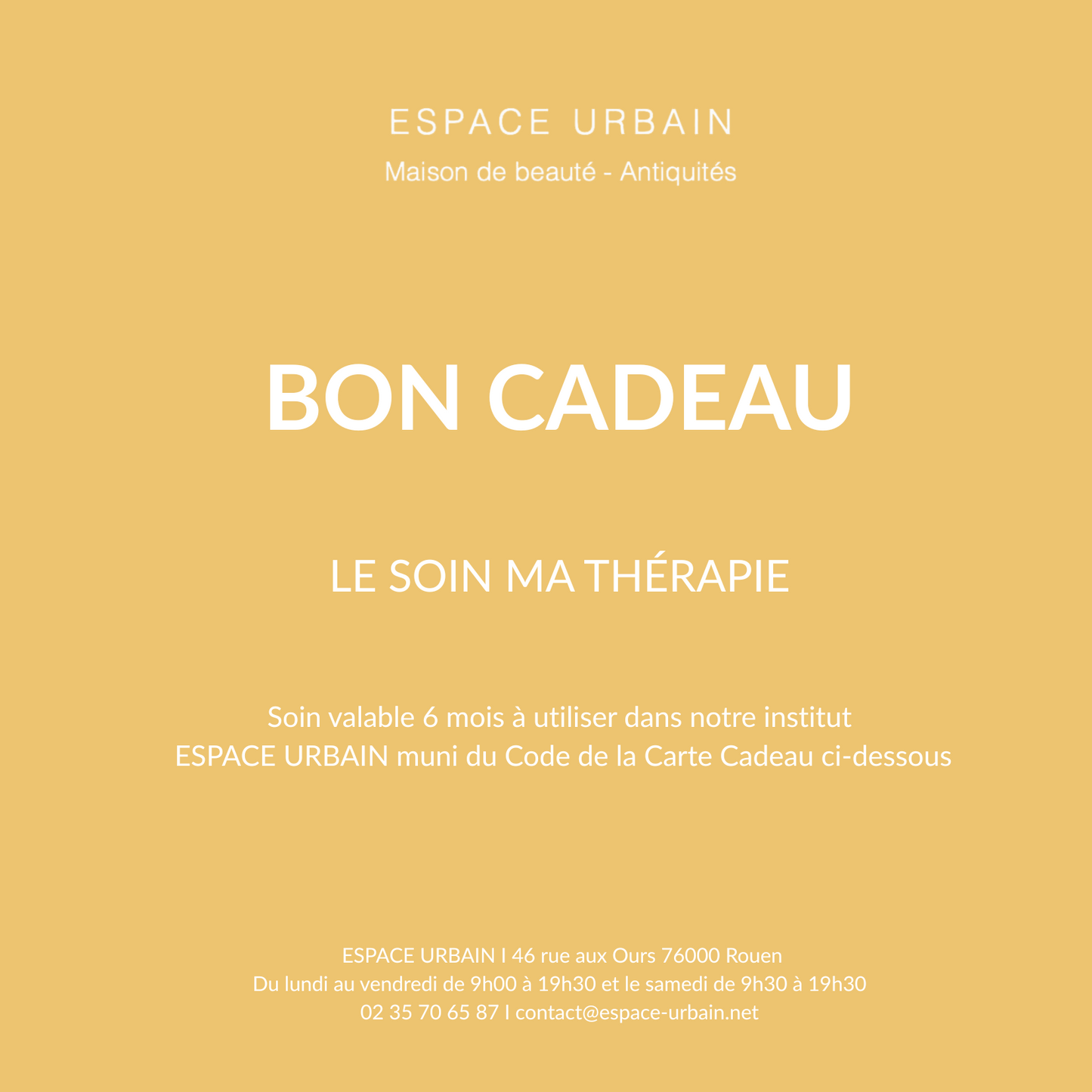 LE SOIN MA THÉRAPIE