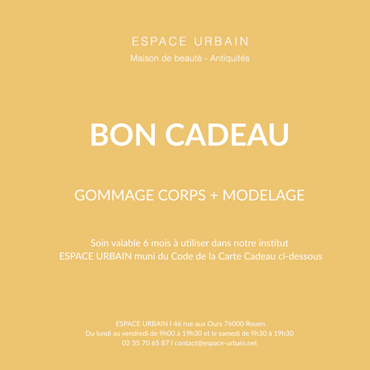 GOMMAGE CORPS + MODELAGE