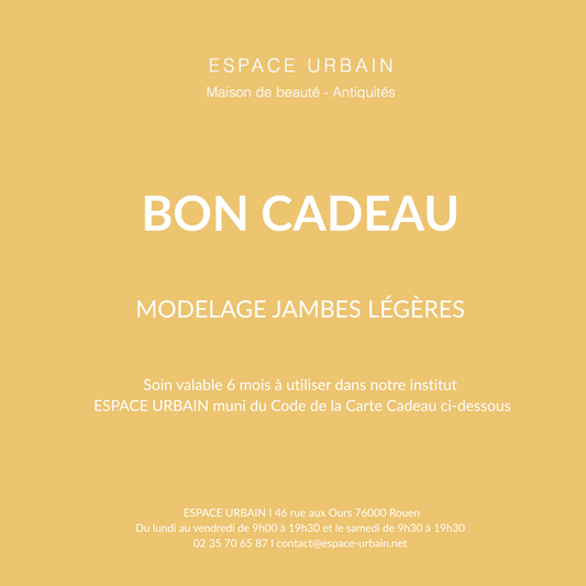 MODELAGE JAMBES LÉGÈRES