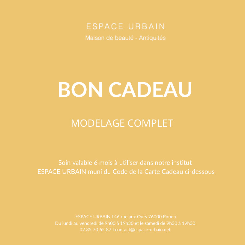 MODELAGE COMPLET