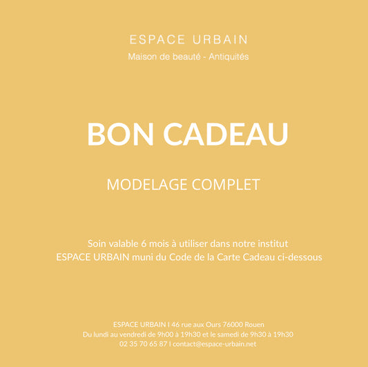 MODELAGE COMPLET