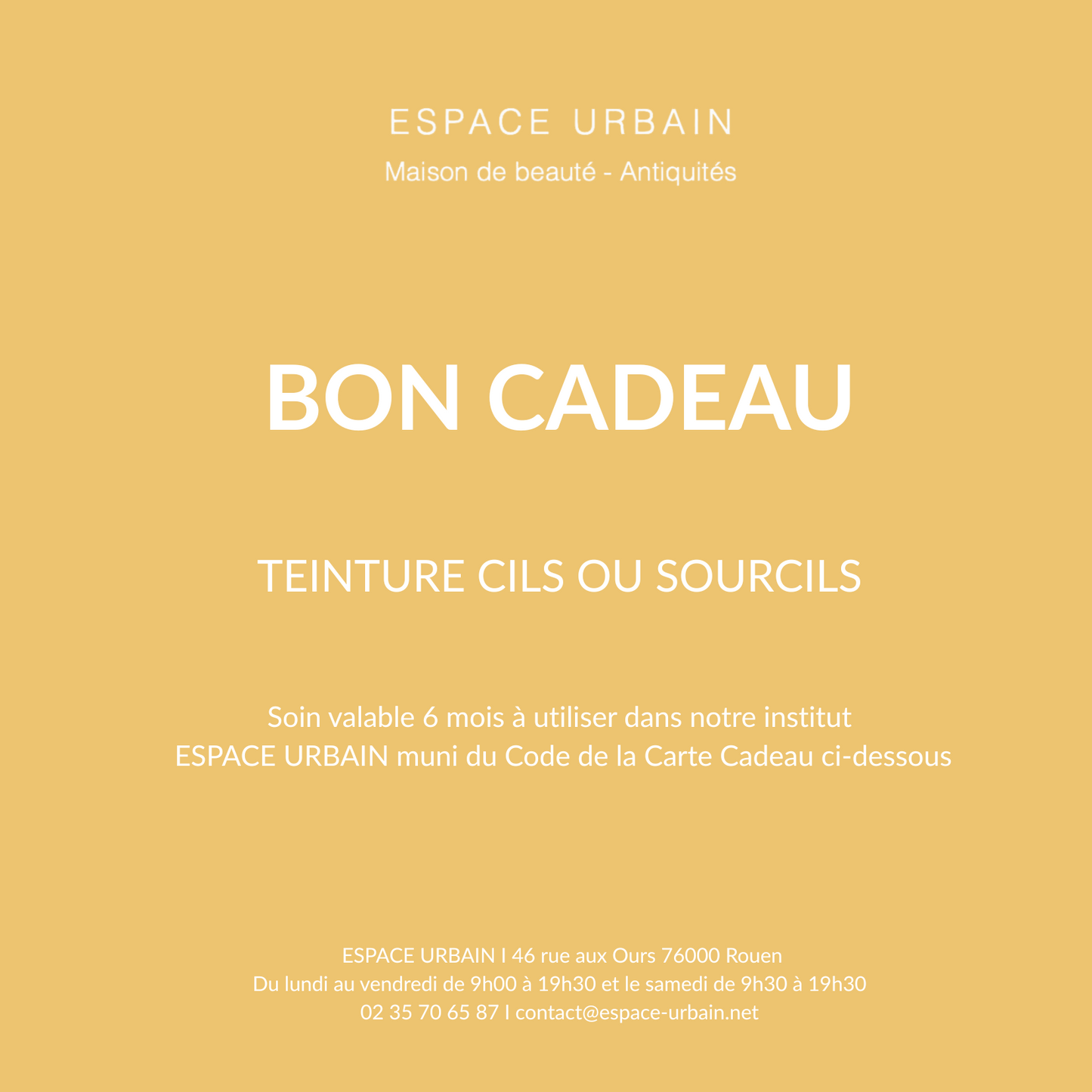 TEINTURE CILS OU SOURCILS
