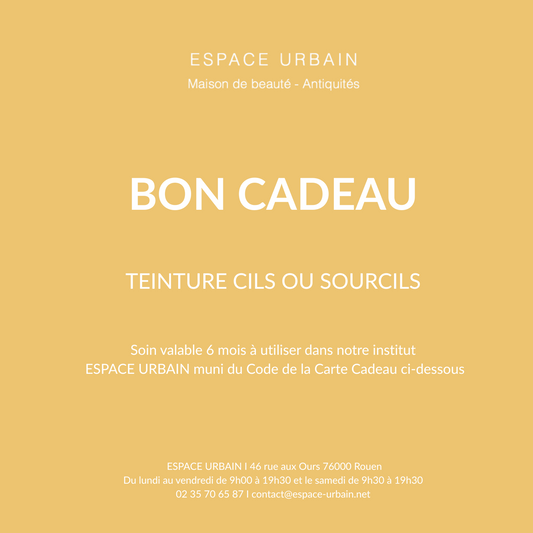 TEINTURE CILS OU SOURCILS