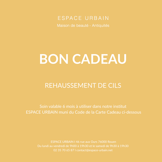 REHAUSSEMENT DE CILS