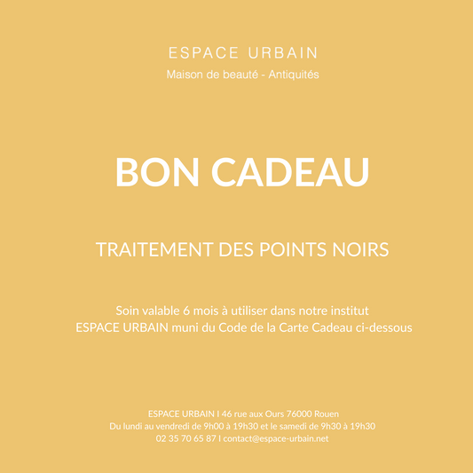 TRAITEMENT DES POINTS NOIRS